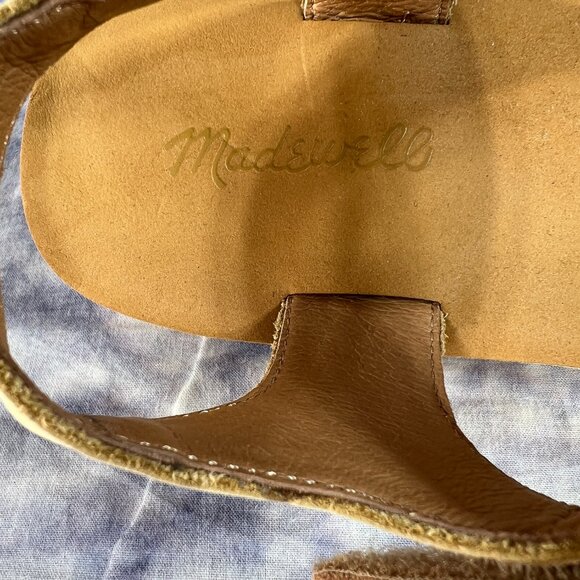 Madewell Maggie Sandal in Colorblock Sz 7 - Picture 8 of 8